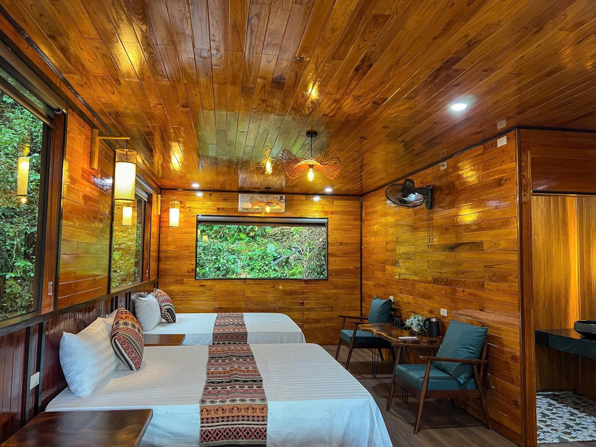 Tam Coc Central Bungalow-Hostel Vu Lam Exterior foto