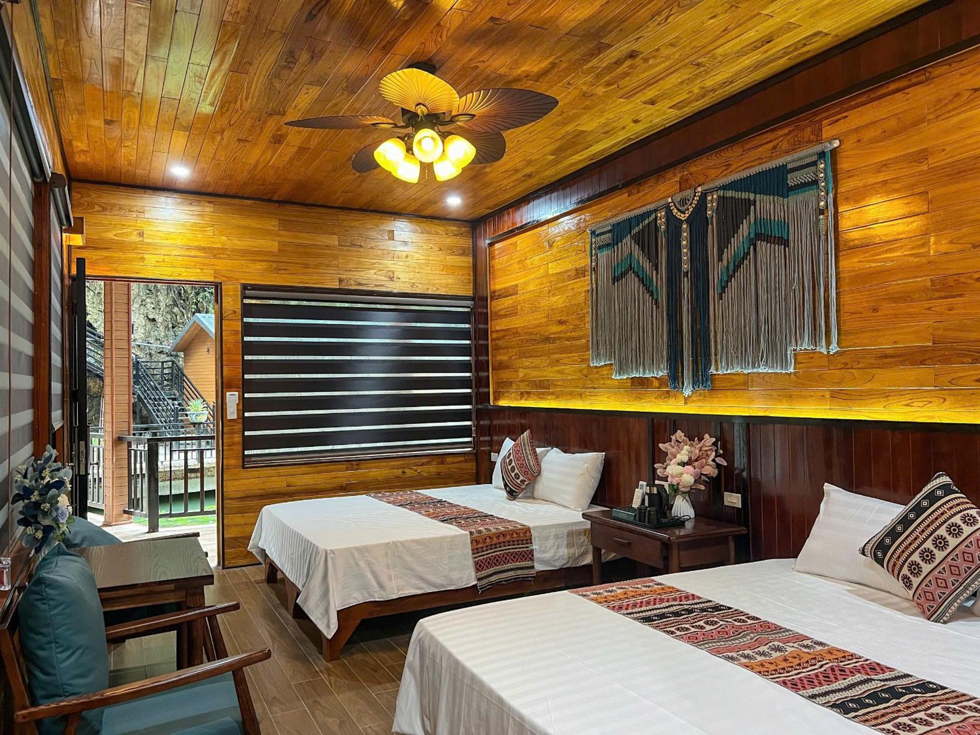 Tam Coc Central Bungalow-Hostel Vu Lam Exterior foto