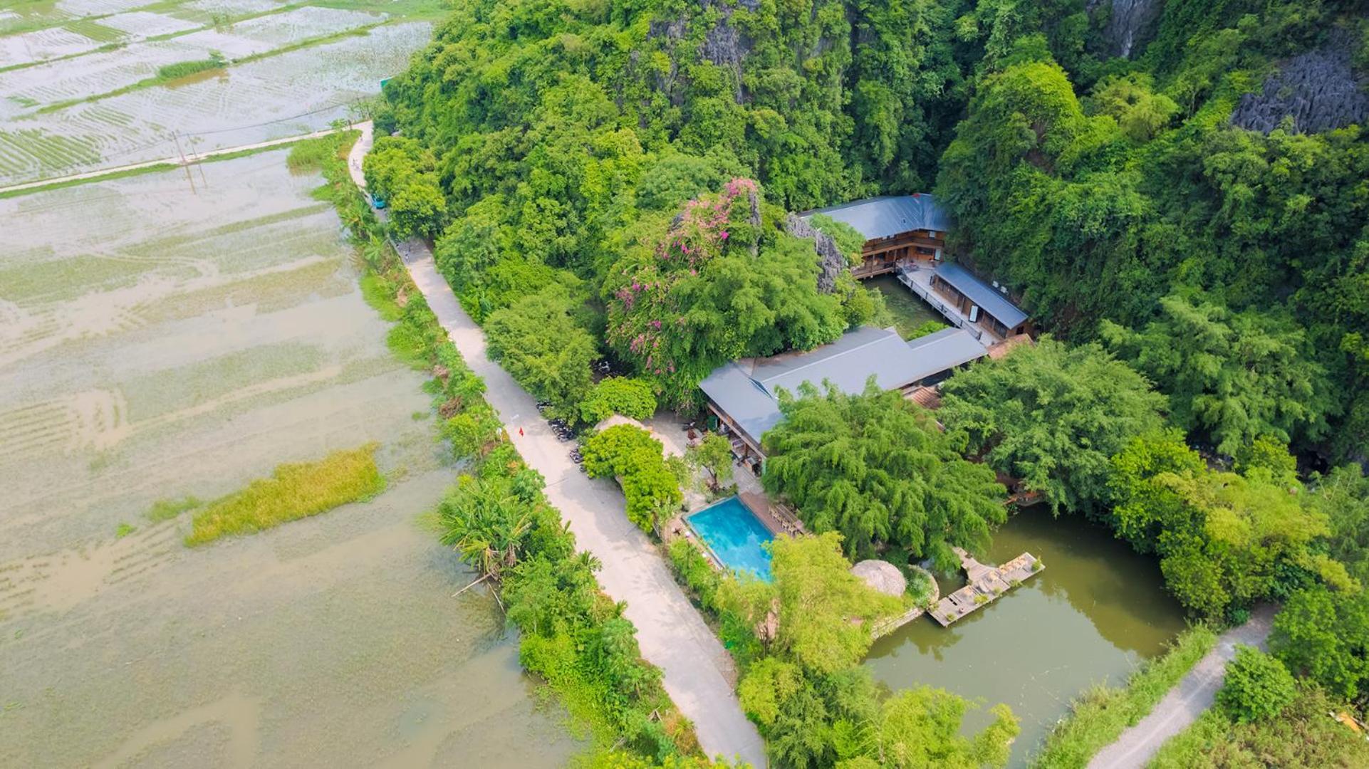 Tam Coc Central Bungalow-Hostel Vu Lam Exterior foto