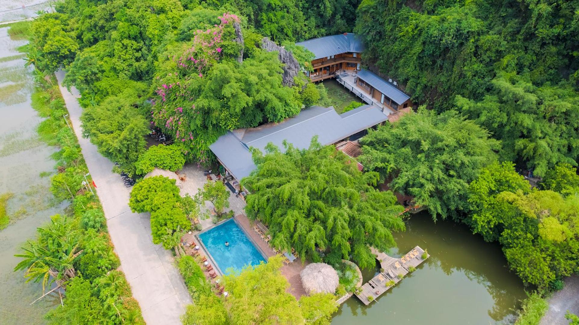 Tam Coc Central Bungalow-Hostel Vu Lam Exterior foto