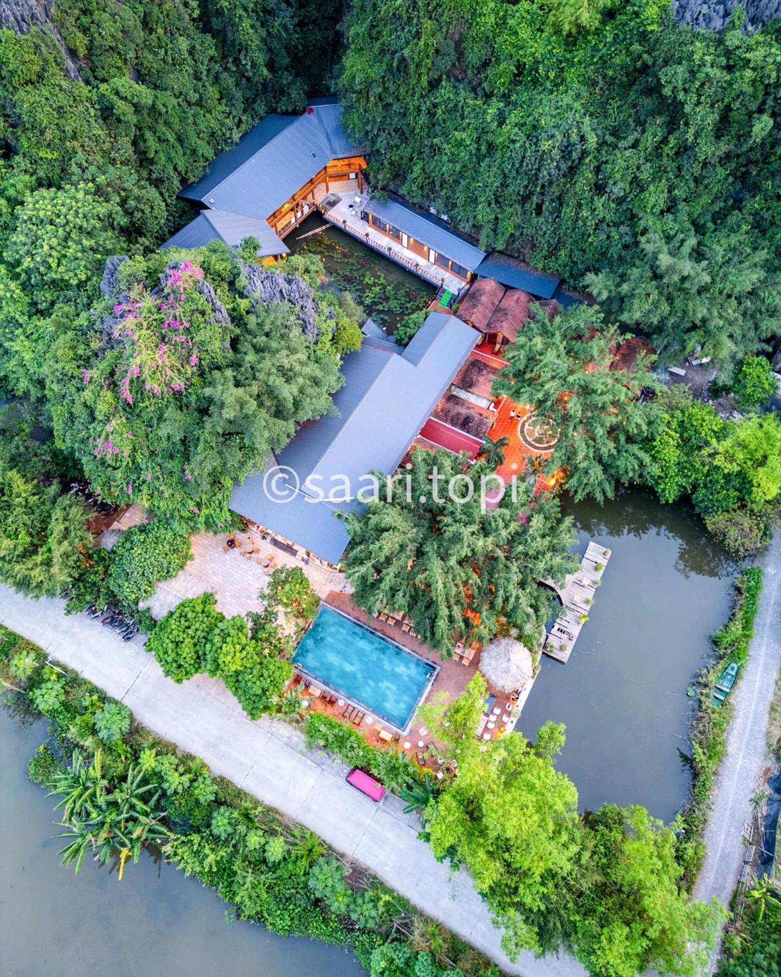 Tam Coc Central Bungalow-Hostel Vu Lam Exterior foto
